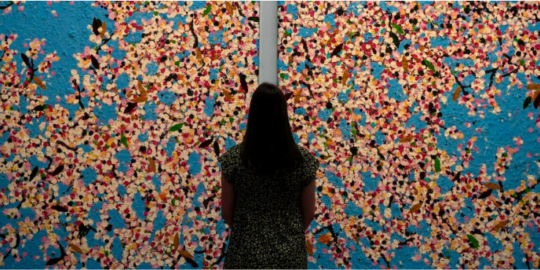 Happy Life Blossom by Damien Hirst